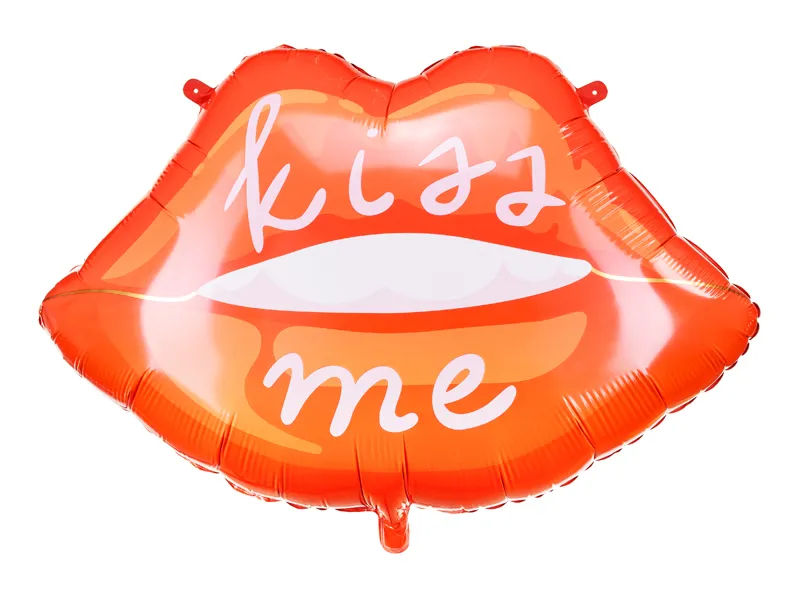 Folienluftballon Lippen, 86.5×65 cm, Mix